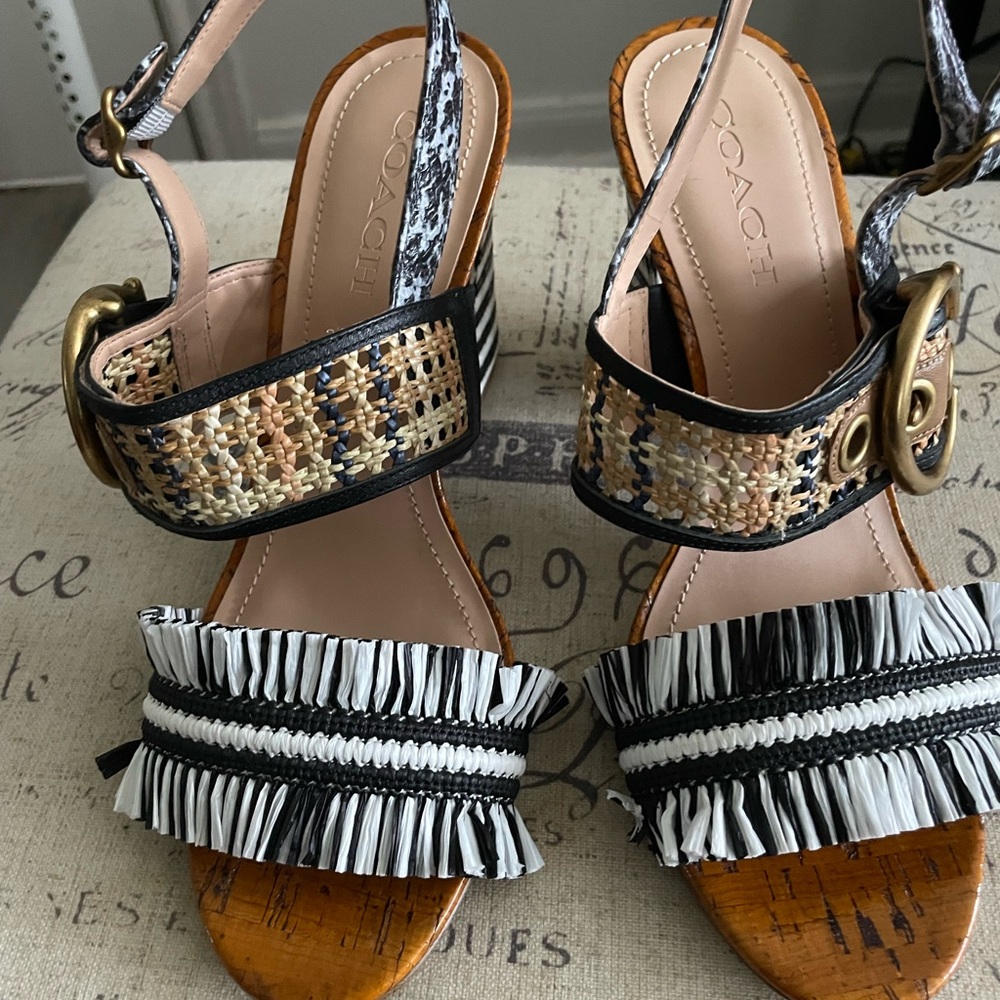 Coach sandals